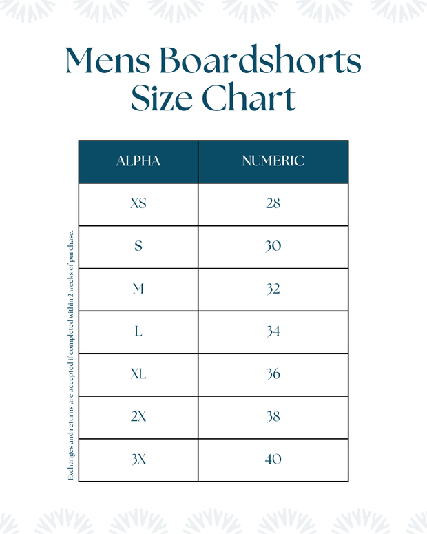 The Mākua Boardshorts | Mens Quick-Drying Durable Surf Shorts Made from Regenerated Ocean Waste | KA PŌ HIWA