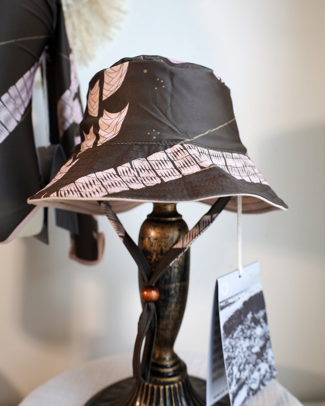 The Liko Bucket Hat | Adjustable Baby Sun Hat with Cotton Canvas Lining | NĀKI'I Ā PA'A - Pe'a