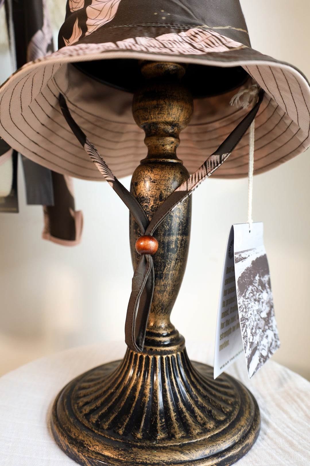 The Liko Bucket Hat | Adjustable Baby Sun Hat with Cotton Canvas Lining | NĀKI'I Ā PA'A - Pe'a