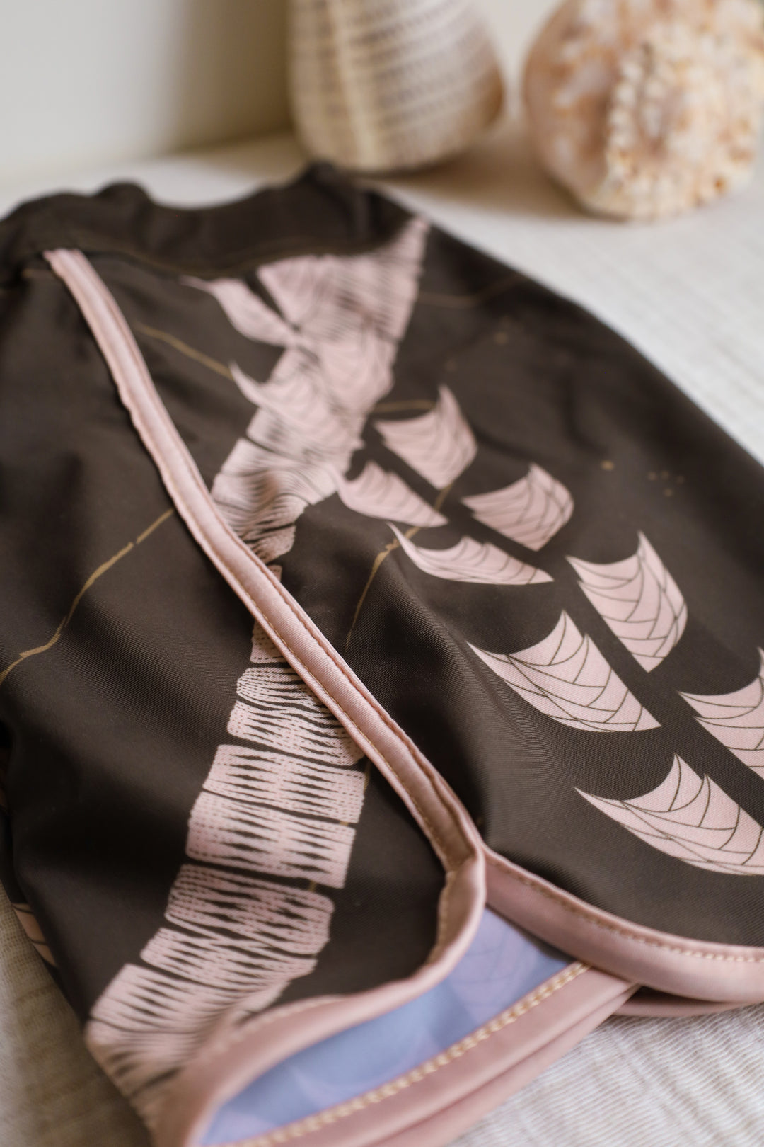 Kaikanialeʻa Boys’ Boardies | Adjustable Waistband, Strength + Stretch |  Nāki'i Ā Pa'a - Pe'a