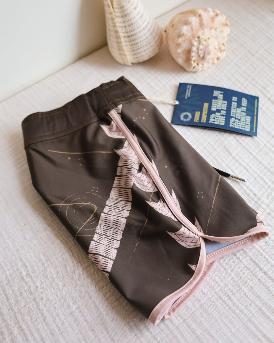 Kaikanialeʻa Boys’ Boardies | Adjustable Waistband, Strength + Stretch |  Nāki'i Ā Pa'a - Pe'a