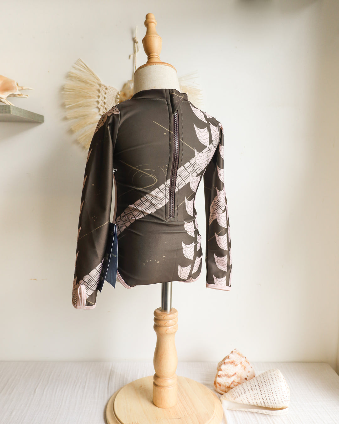 The Hōkū Long Sleeve | UPF 50 Childrens Swim with, Strength, Stretch and Thumb Holes | NĀKI'I Ā PA'A - PE'A