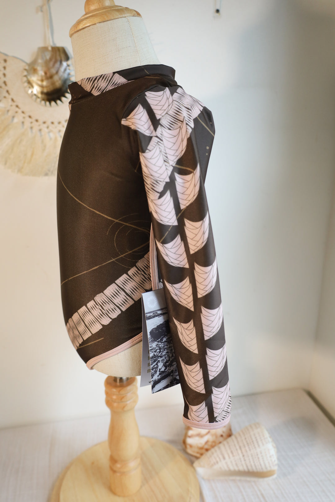 The Hōkū Long Sleeve | UPF 50 Childrens Swim with, Strength, Stretch and Thumb Holes | NĀKI'I Ā PA'A - PE'A