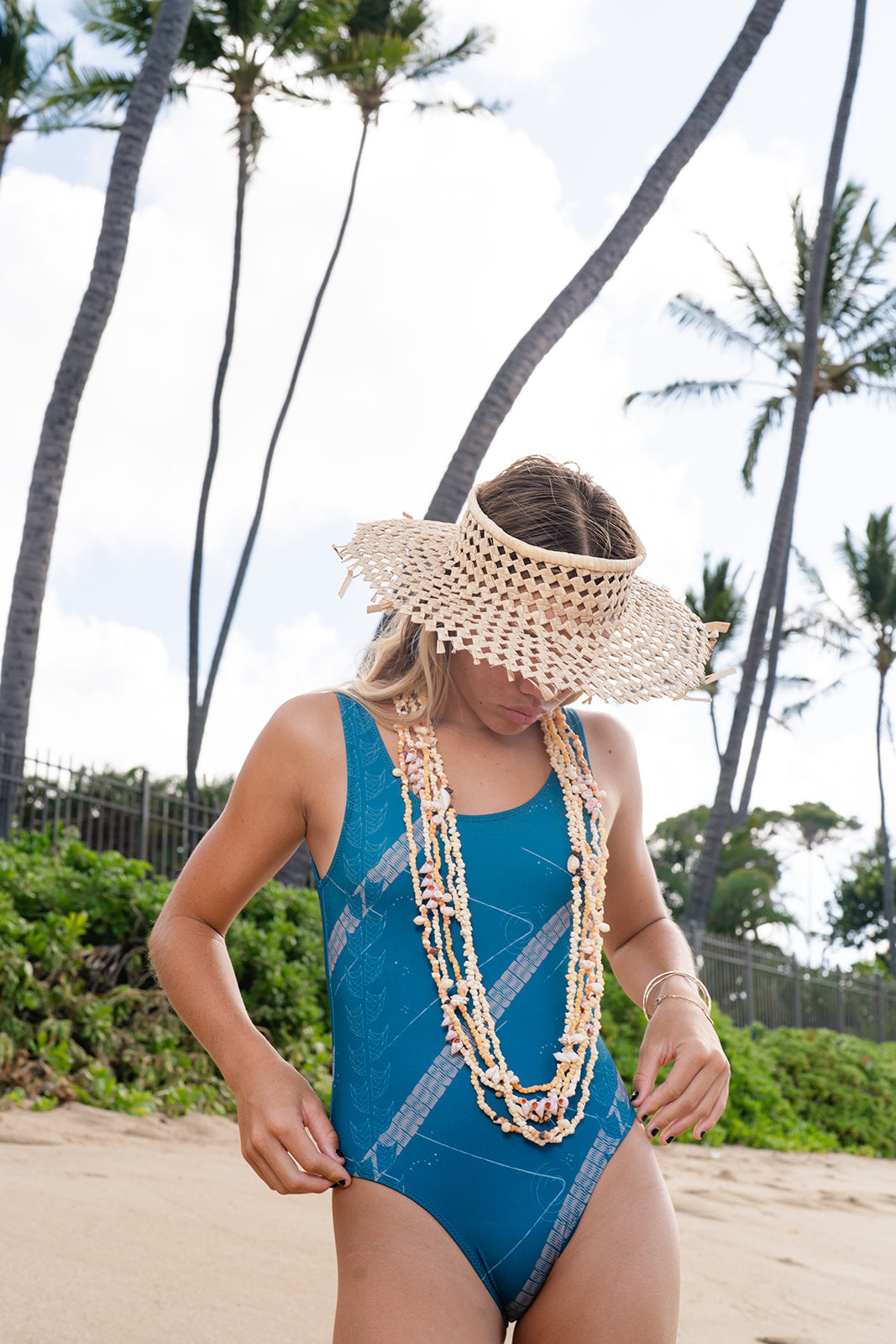 The ʻŌpio One-Piece Bodysuit | Bielastic Fabric | Youth Swim Made from Regenerated Ocean Waste | NĀKIʻI Ā PAʻA