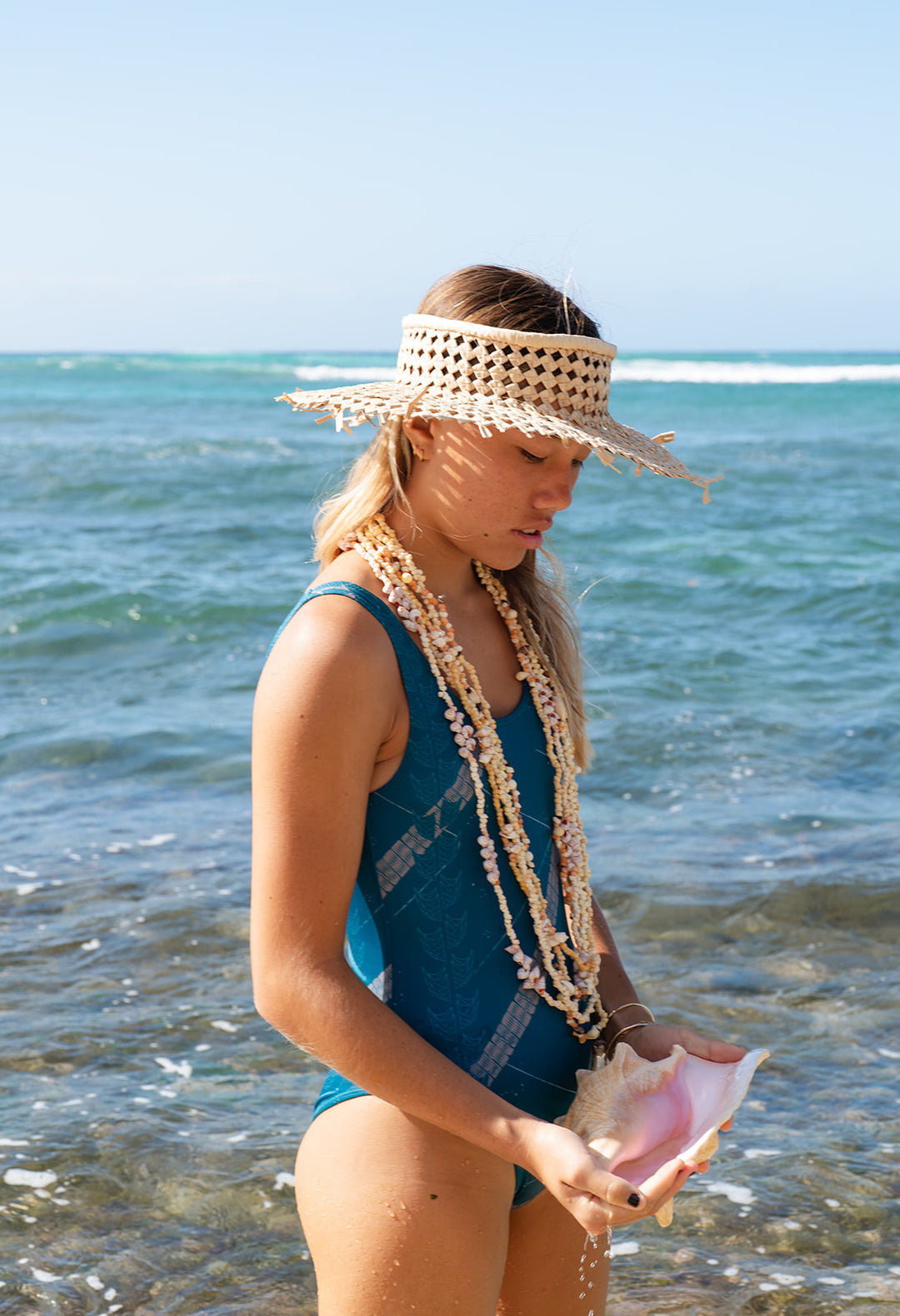 The ʻŌpio One-Piece Bodysuit | Bielastic Fabric | Youth Swim Made from Regenerated Ocean Waste | NĀKIʻI Ā PAʻA