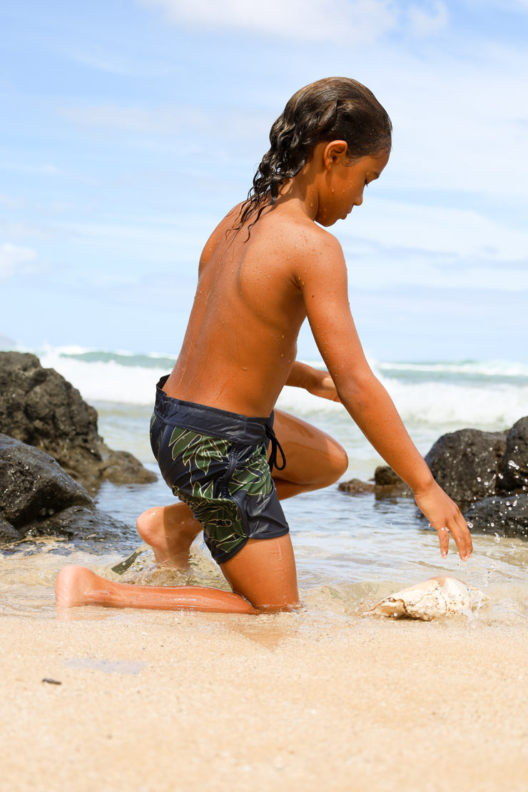 Ulukai ʻŌpio Boardshorts | Quick-Drying & BIELASTIC | Made from Regenerated Ocean Waste | ULŪLU ʻELEʻELE