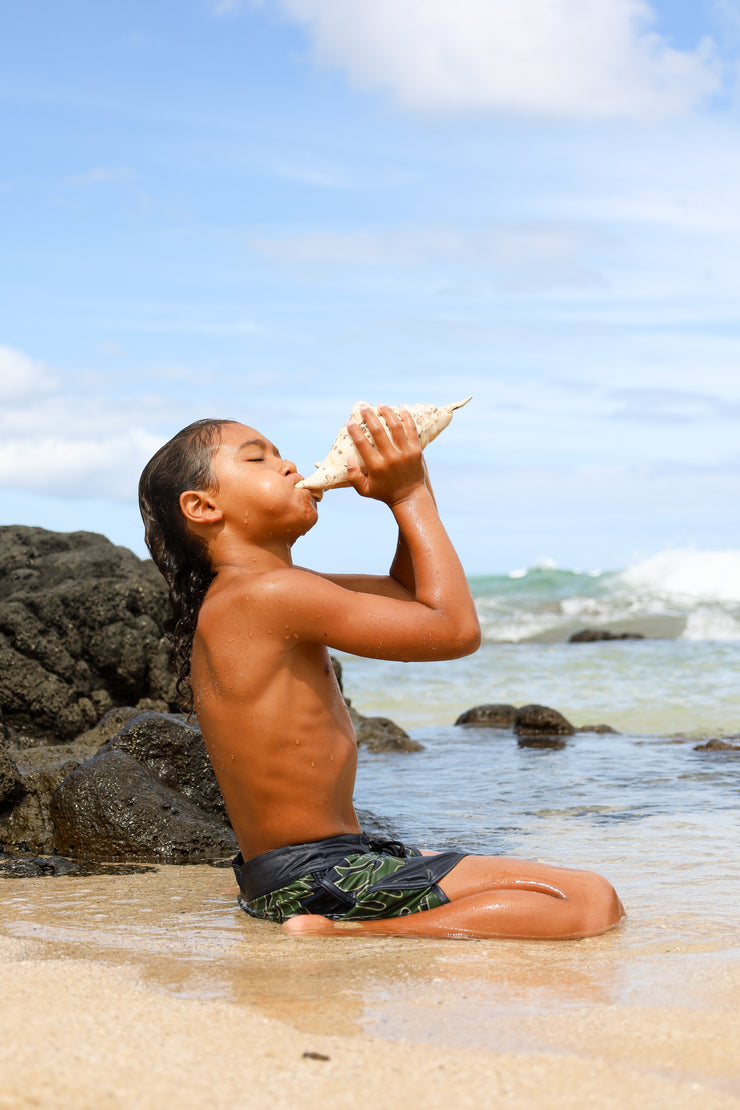 Ulukai ʻŌpio Boardshorts | Quick-Drying & BIELASTIC | Made from Regenerated Ocean Waste | ULŪLU ʻELEʻELE