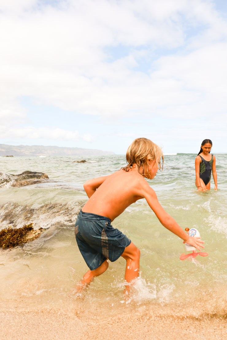Ulukai ʻŌpio Boardshorts | Quick-Drying & BIELASTIC | Made from Regenerated Ocean Waste | NĀKIʻI Ā PAʻA
