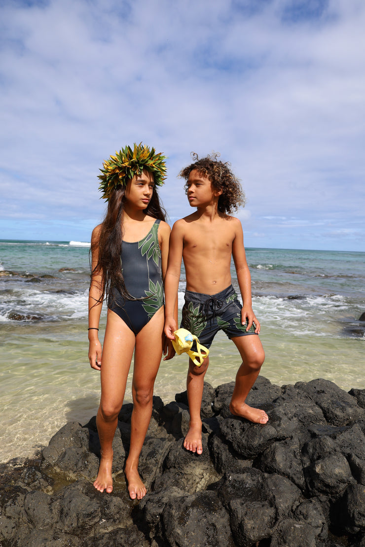 Ulukai ʻŌpio Boardshorts | Quick-Drying & BIELASTIC | Made from Regenerated Ocean Waste | ULŪLU ʻELEʻELE