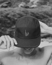 Five-Panel Logo Hat | Adjustable Cotton Cap | Peʻa