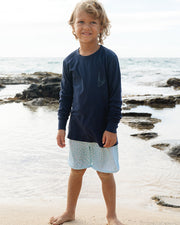 Au I Ke Kai Youth Long-Sleeve Shirt | 100% Plastic-Free, Soft Cotton, Youth Sizes S–L