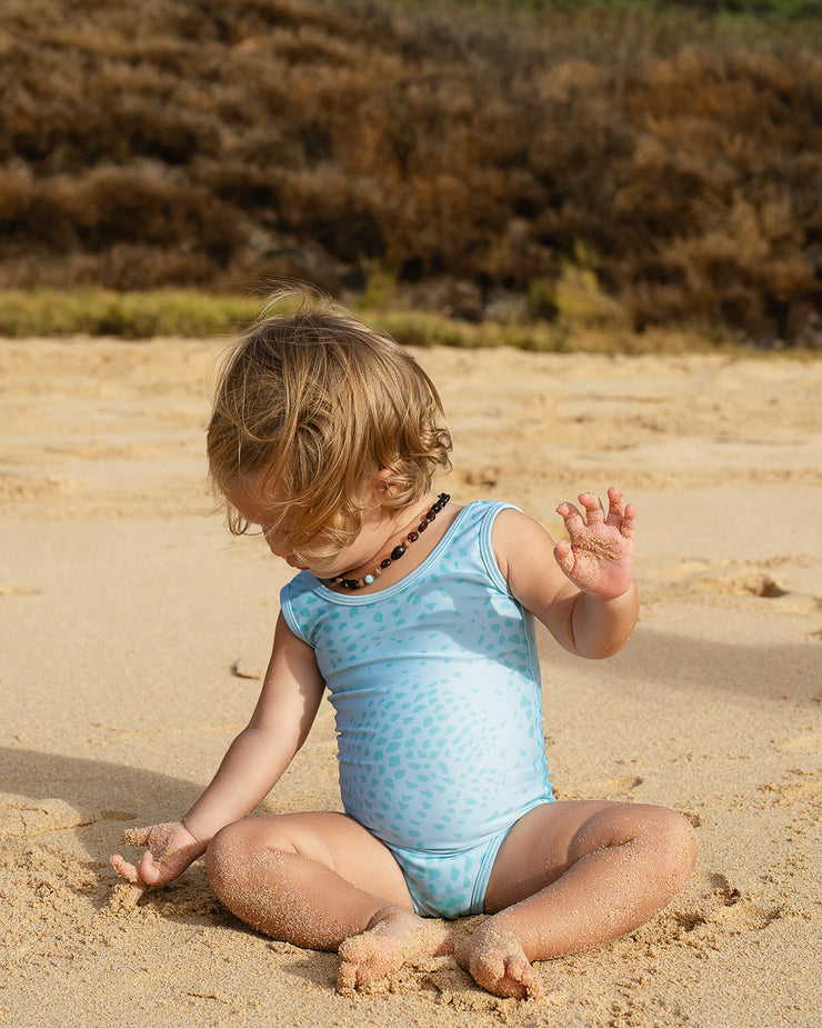 The Kolohe Keiki One-Piece Swimsuit | UPF 50 Childrens Swimwear Made from Regenerated Ocean Waste | KAI KOʻELE