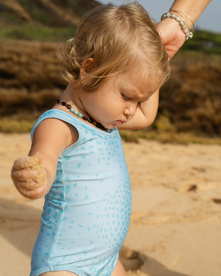 The Kolohe Keiki One-Piece Swimsuit | UPF 50 Childrens Swimwear Made from Regenerated Ocean Waste | KAI KOʻELE