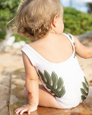 The Kolohe Keiki One-Piece Swimsuit | UPF 50 Childrens Swimwear Made from Regenerated Ocean Waste | Ulūlu