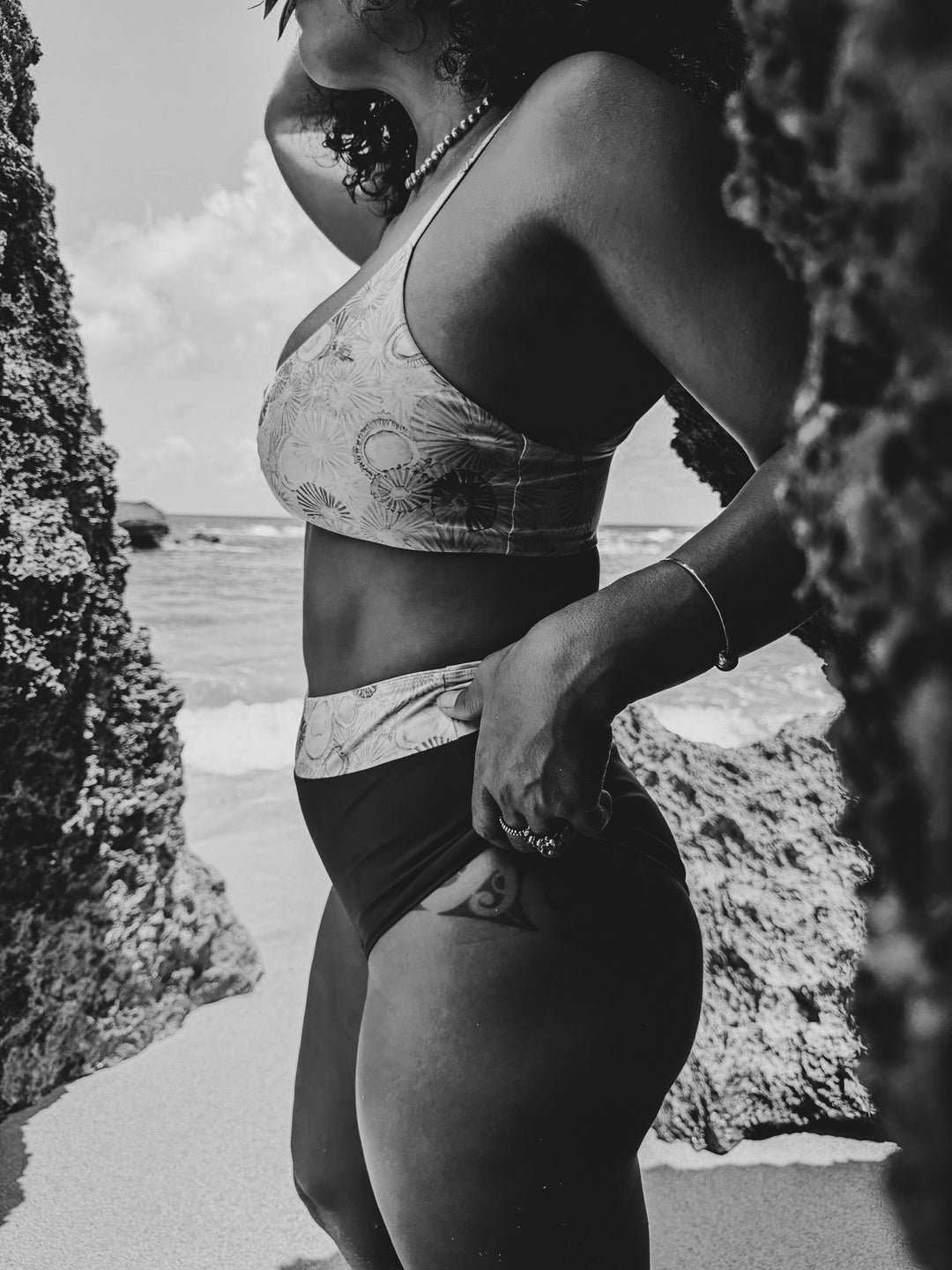 The Hālāwai Bikini Bottoms | High Rise + Reversible | 'Opihi By Kūlua