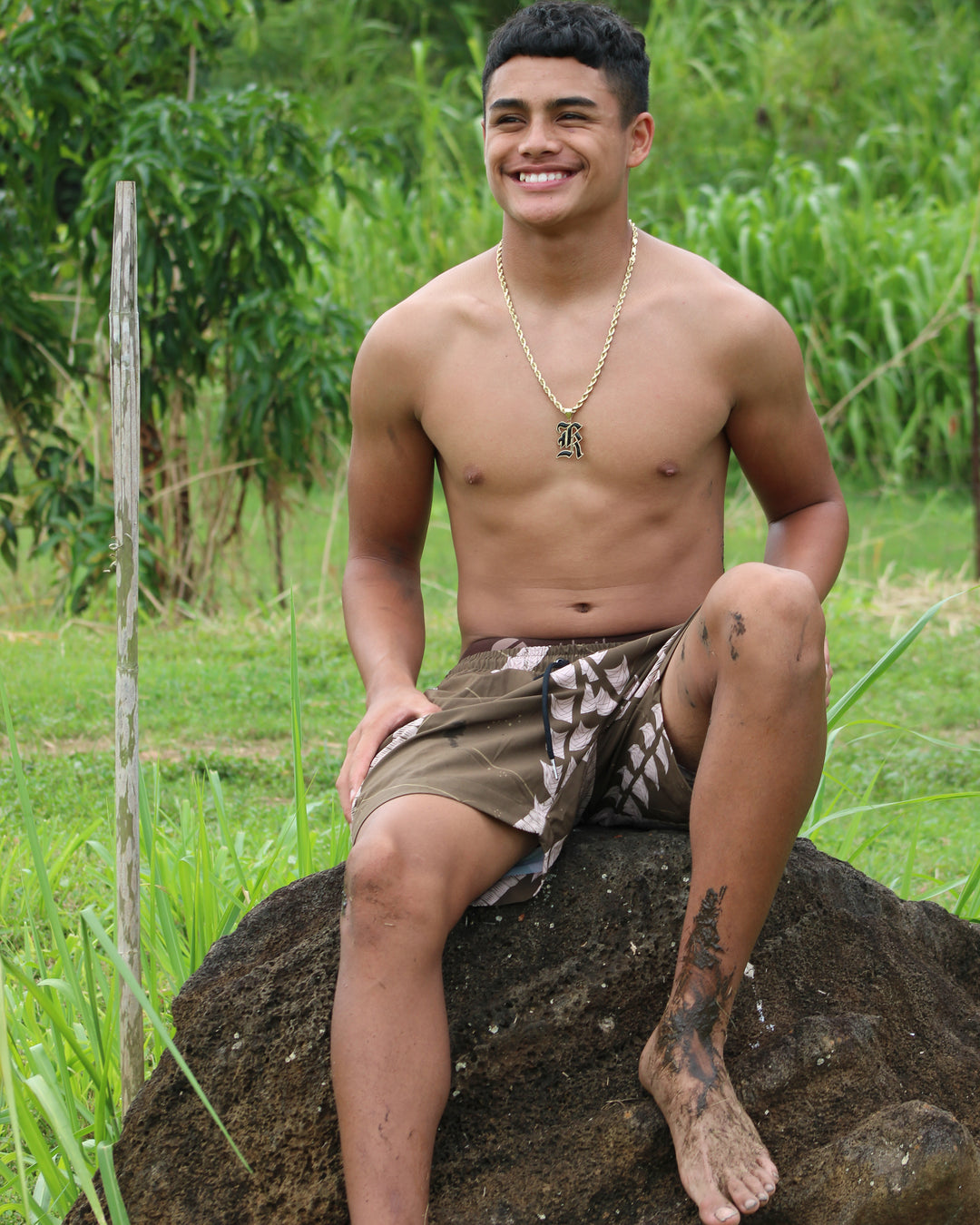 Kūpaʻa Water-To-Land Mens Activewear - Repreve® MF 4-Way - Peʻa