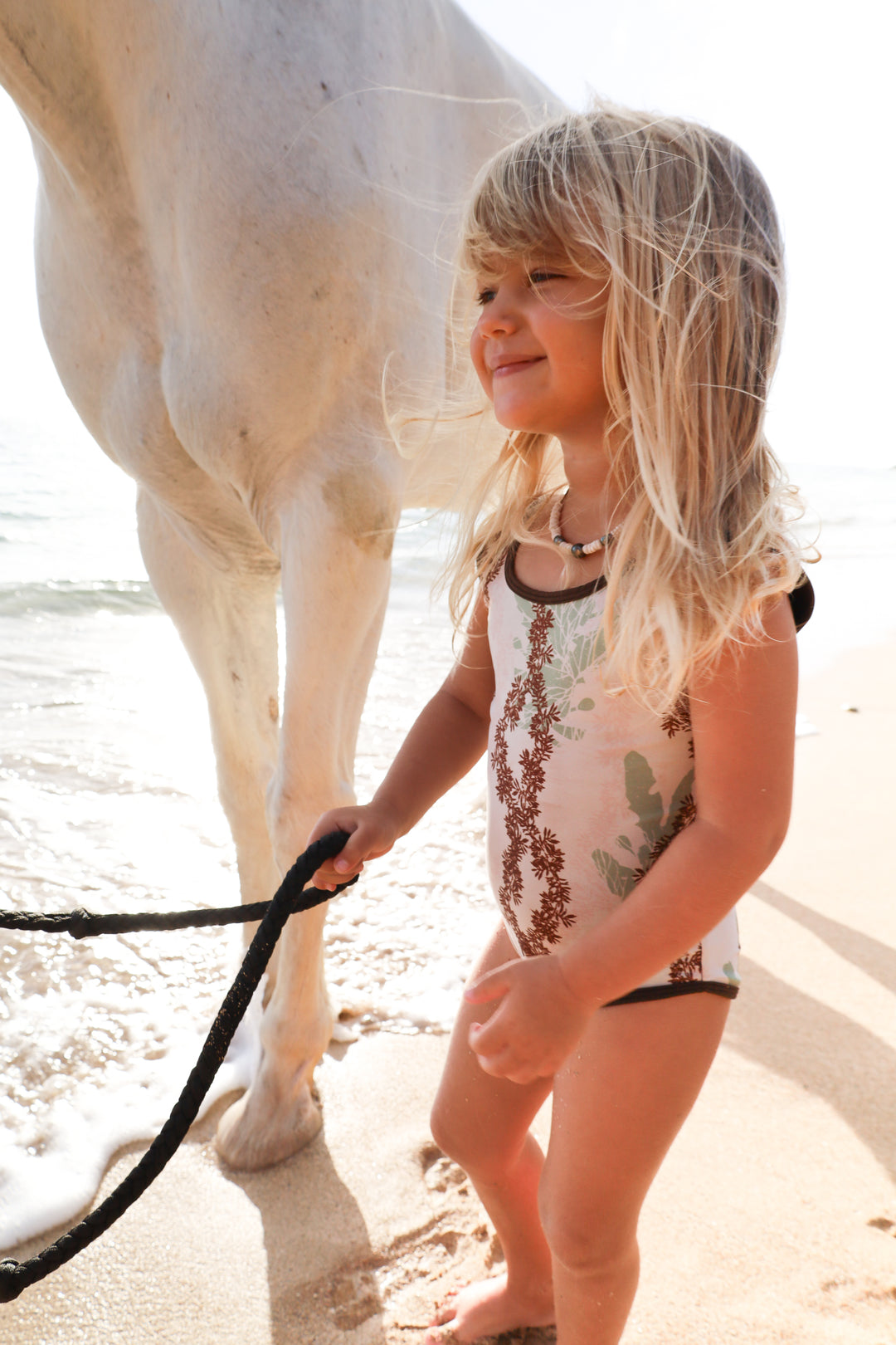 The Kolohe Keiki One-Piece | Reversible + Suncream Resistant | Limu Hāpai