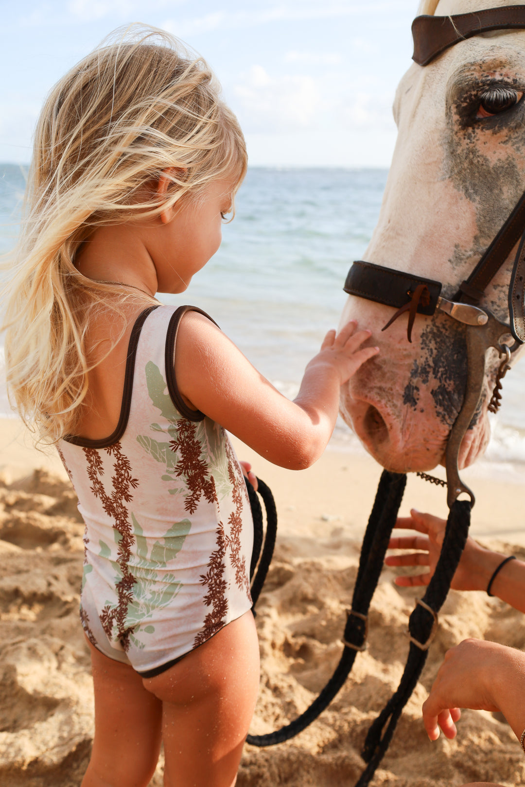 The Kolohe Keiki One-Piece | Reversible + Suncream Resistant | Limu Hāpai