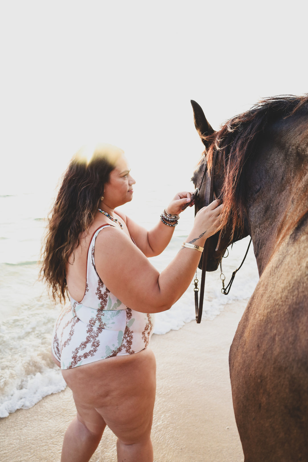 The Wāhine One-Piece Swimsuit &amp; Bodysuit | Reversible + Regenerative Fabric | Limu Hāpai