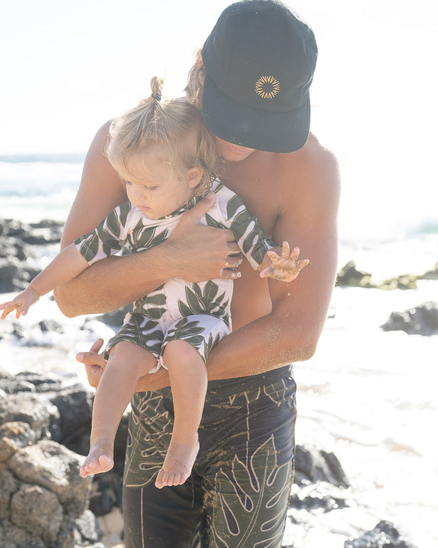 The Mākua Boardshorts | Mens Quick-Drying Durable Surf Shorts Made from Regenerated Ocean Waste | Ulūlu ʻEleʻele