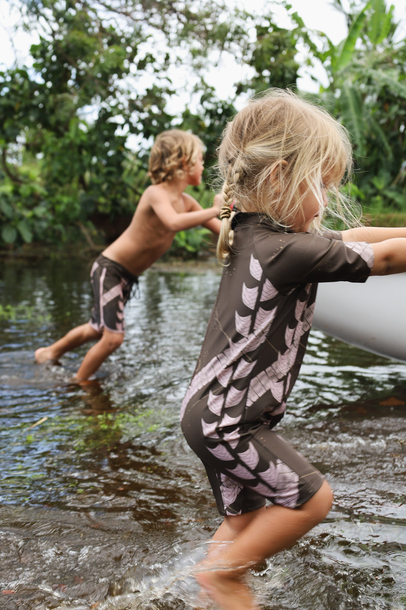 Tropical Thermal for Toddlers | Regenerated Full-Body Rash Guard with ...
