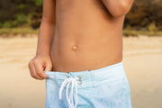 Kaikanialeʻa Boys’ Boardshorts | Stretchy & Adjustable Waistband, Quick-Drying | Made from Regenerated Ocean Waste | KAI KOʻELE