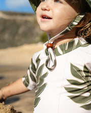 The Liko Bucket Hat | Adjustable Toddler & Baby Sun Hat with Cotton Canvas Lining | Ulūlu