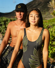 The Wāhine One-Piece Swimsuit & Bodysuit | Regenerative Fabric + Inclusive Sizing | Ulūlu ʻEleʻele