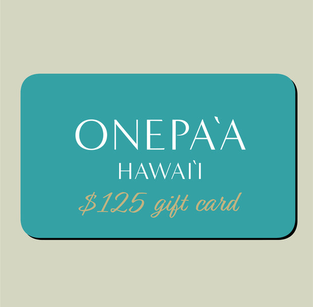 Onepaʻa Hawaiʻi Gift Card