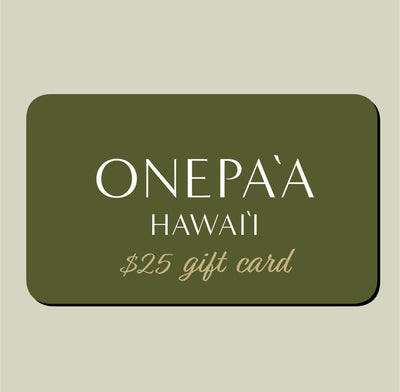 Nā Mea – Onepaʻa Hawaiʻi